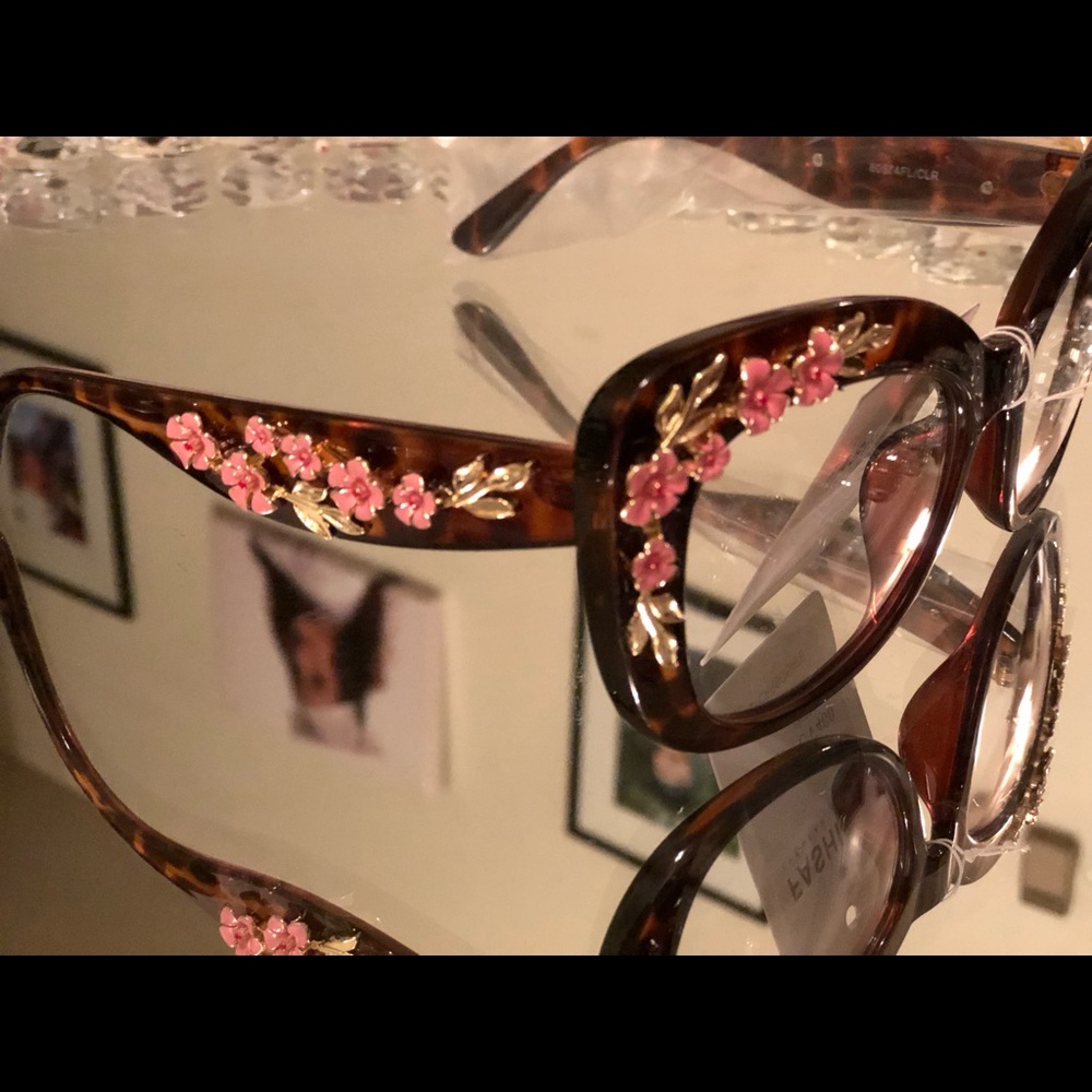 Brown & Black floral Sunglasses
